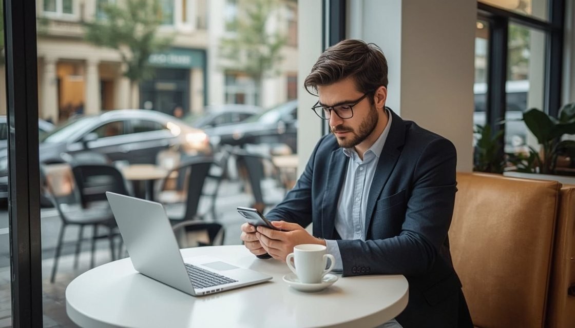 Smartphone mieten: Freiheit für Unternehmer unterwegs